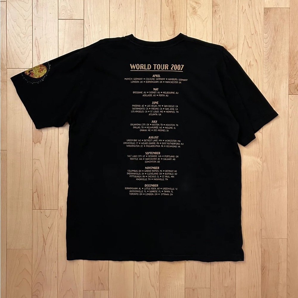 Keith Urban World Tour 2007 t-shirt - Picture 2 of 5